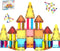 PicassoTiles 82 Piece Magnetic Sticks and Magnet Tiles Construction Building Block Toys