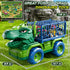3-5 8 Set 5-7 Dinosaur Cars Truck Toys for Kids with Dinosaur Figures, Activity Play Mat, Jurassic Play for Boys