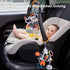 TUMAMA High Contrast Baby Toys, Black and White Infant Toys 0-3 Months, Soft Sensory Rattles with Teether