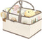 Resovo Baby Diaper Caddy Organizer with Handle, Baby Shower Gifts Basket, Nursery