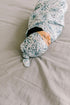 Indigo Premium Knit Baby Swaddle Blanket - Large Size