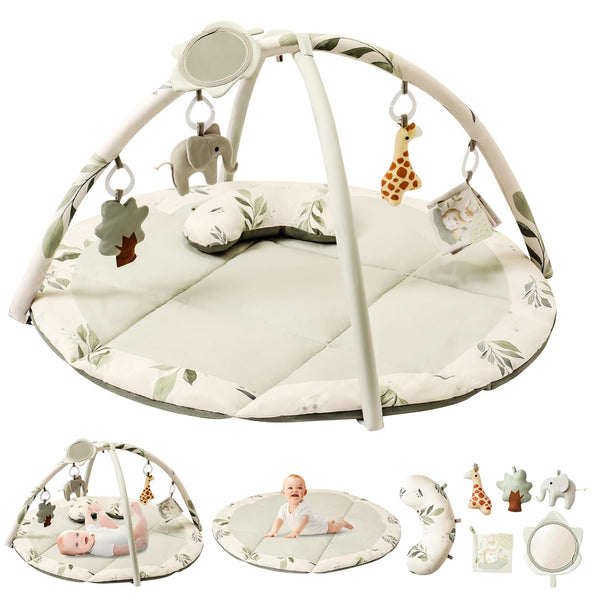 Fortella Baby Play Gym & Activity Mat, Machine Washable & Foldable Tummy