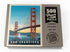MyPuzzle San Francisco: Under The Golden Gate Vintage Poster - Premium 500 Piece Jigsaw Puzzle for Adults