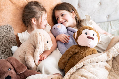 Olivia and Jack 3 lb 17 Weighted Monkey Stuffed Animal in - Weighted Plush Animals - Weighted Stuffed Animals