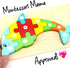 Montessori Mama Wooden Toddler Puzzles - 4-Pack Learning Toys for Kids Ages 2-4