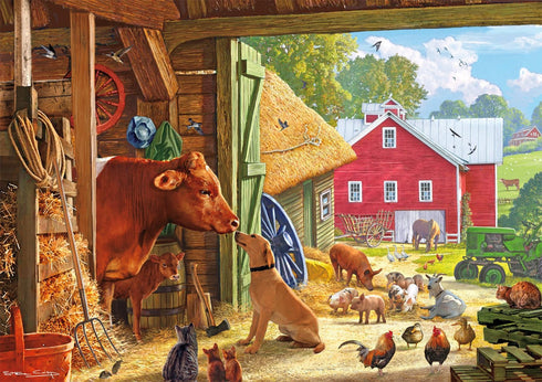 Country 500 21.25 15.00 Buffalo Games - Life - Farm Scenic - Piece Jigsaw Puzzle for Adults - Challenging Puzzle