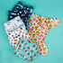 6 Pack 10pcs 6FB12 babygoal Reusable Cloth Diapers with Inserts, One Size Adjustable Washable Pocket Nappy Covers