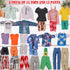 EuTengHao 44Pcs Doll Clothes for 12 Inch Boy Dolls, 27 Different Shirts & Accessories, Basketball, Skateboard Style