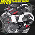 Toy Motorcycle, Pull Back Motorcycle Toy with Sounds and Lights, 1:12 Scale Model for Kids, Age 3+ Birthday Supplies