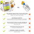 3 6+ 4 oz 4-Pack Globowl Stage Baby Food & Toddler Meals, Months Early Allergen Introduction, Baby Led Weaning