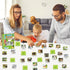 100 gisgfim PCS Memory Matching Game Animal Babies Concentration Memory Card Educational Game for Kids Adults A Fun