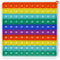 PETBSNVB Both Side Alphabet, Letter, ABC, Phonics Pop Board, Square Popper, Montessori