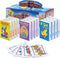 Srenta 12 Pack Kids Card Games - Classic Games for Ages 4-9, Includes Hearts, Go Fish, & Old Maid for Family Game Night