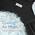 Momcozy 8-35lbs, 30-47inch, Adjustable Buckle Baby Wrap Carrier Cooling Air-Mesh, Easy to Wear Baby Carrier Sling, Baby