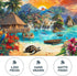 1000 Theo's Puzzles Jigsaw Puzzles Piece Puzzle for Adults, Families Dogs Beach Day Pieces Fit Together Perfectly