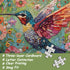 PICKFORU Hummingbird 1000 Puzzles for Adults Pieces, Nature Birds Flower Jewel Art Puzzle, Difficult Crystal Diamond