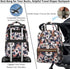 Backpack Diaper Bag Tote for Women Large Capacity, Multifunctional Waterproof Baby Bag with Insulated Pockets For Baby