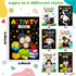 Set BWkoss Kindergarten Graduation Activity Books- Preschool Graduation Theme Mini Games Coloring Booklet for Kids Bulk