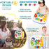 HQXBNBY 6-12 1 2 3 7 8 9 10 18 Baby Toys Months, Musical Learning Table Toys for Year Old Boys Girls Early Education