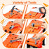 3 in 1 Kids Tool Bench - Zealous 79pcs Toddler Tool Set with Electronic Toy Drill for Boys Age 3+