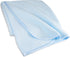(30" 30") Cozy, American Baby Company Fleece Blanket x with Silk-Like Satin Trim, Soft, Warm & Blue, for Boys