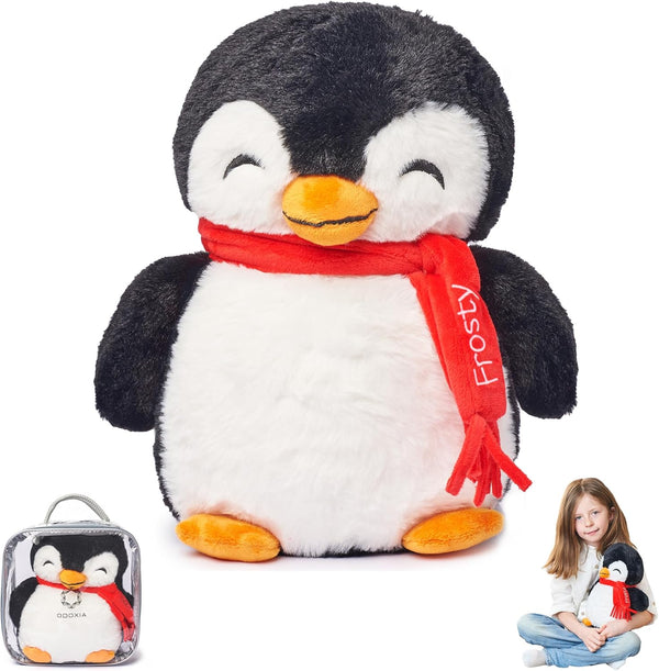 ODOXIA 3.1lb Weighted Penguin for Anxiety | Stuffed Plush for Kids & Adults | Weighted Plushies for Comfort