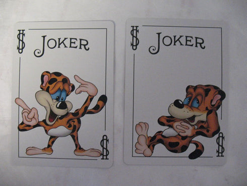 Bicycle Leopard Deck Playing Cards with Leopard Skin Back Design