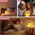 Attivolife Summer Capybara Night Light, Portable Silicone Lamp for Girls, Funny Bathroom Decor, Pink Glasses