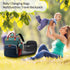 3 1 Backpack Diaper Bag with Changing Station, Waterproof in Diaper with Foldable Changing Pad, Baby Registry Search