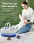 Maliton Baby Diaper Caddy Organizer, Cotton Rope Diaper Caddy Basket, Large Storage Basket for Newborn Boys and Girls