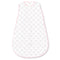 Amazing Baby Cotton Sleeping Sack, Wearable Blanket with 2-way Zipper, Pink Tiny Zebras, Medium (6-12 mo)