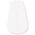 Amazing Baby Cotton Sleeping Sack, Wearable Blanket with 2-way Zipper, Pink Tiny Zebras, Medium (6-12 mo)