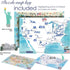 Puzzles for Adults 1000 Pieces - Illustrated US Map Puzzle, 100% Recycled Cardboard USA Jigsaw by bopster