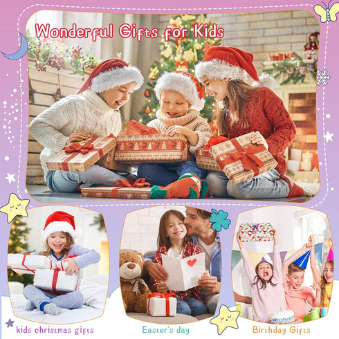 HYASIA Unicorn Gifts for Girls Jewelry Making Kit – Kids Arts Crafts for Age 6-10, Charm Bracelet Supplies