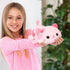 9") Onsoyours Original Sakura Cat Plush Cute Kitten Stuffed Animal Soft Little Pink Kawaii Kitty Plush Toy Gift
