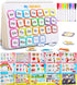 Huijing Montessori Preschool Learning Activities Busy Book - Workbook Activity Binder / Toys