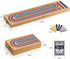 Set, 9 1 Foldable Cribbage Board Game Portable Travel Cribbage Board with Storage Area, Metal Pegs, Playing Card