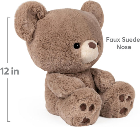 GUND Kai Teddy Bear, Premium Plush Stuffed Animal for Ages 1 & Up, Taupe/Light Brown, 12"