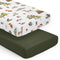Sweet Jojo Designs 2-Piece Baby Crib Sheets Set (Woodland Animals) for Boys