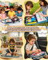 LADFAR 1 1-3, 1 Busy Board for Year Old, Busy Book for Toddlers Montessori Toys for Year Old, Educational Sensory
