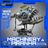 Myth Qholve Mechanical Piranha Building Block Kit Hand-Crank Gear Multi-Joint Motion Toy for Boys, Girls