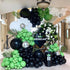 KALOR Lime Green Balloons, 100 Pcs 5 Inch Mini Matte Latex Balloons for Birthday Decoration, Wedding Party