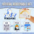 Plush Buddies - Adopt Your Forever Friend with 4 Different Penguin Plushie Designs, 7.8 Inch, Digital Experience Code