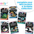 Ooly Mini Scratch & Scribble Art Kit, Friendly Fish, Colorful Scratch Book for Kids Ages 6 and Up, Creative Activity