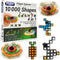 TOSY Magnet Fidget Spinner Glow - 16 Blocks, 3in1 Toy: Transformable Fidget
