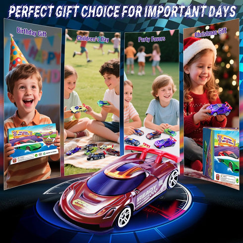 6pcs Set,Bathtub 3+ Color Change Race Car Series - Mini Color Change Sports Car Toy,Vehicle Bath Toy Water Table