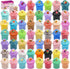 FJAZUFSA 54 Pack Butter Slime Toy kit, Super Soft and Non-Sticky,Very Suitable Birthday