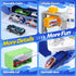 Playset CUTE STONE Cargo Ship Toy & Gantry Crane, Toy Boat and Crane with Sounds & Lights, Transport Containers, Push