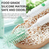 biqin 360 Rechargeable Electric Bottle Brush with Stand - Spin Silicone Cleaner for Baby Bottles, Breast Pumps & Small