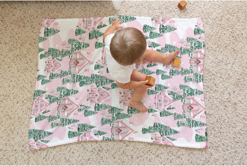 SqtmuHLuo 60x80inch Pink Christmas Tree Baby Blanket for Boys Girls Gender Christmas Tree Holiday Neutral Newborn